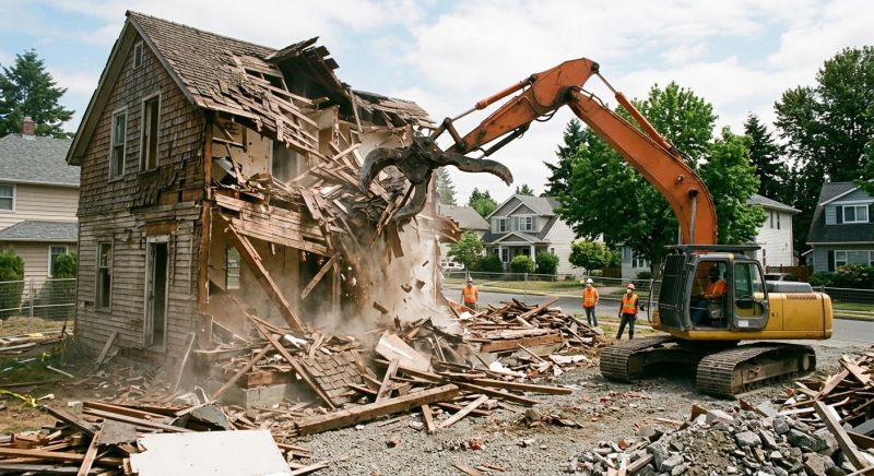 Cabin Demolition in Pearland, TX