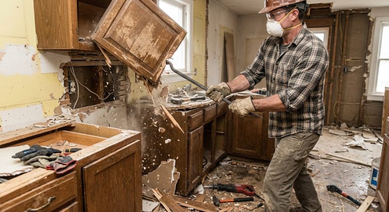 Closet Demolition in Frederick, MD