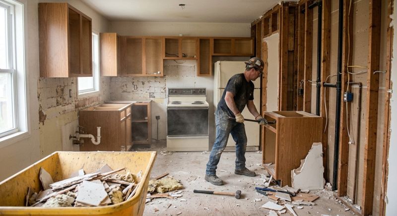 Kitchen Cabinet Demolition in Frederick, MD