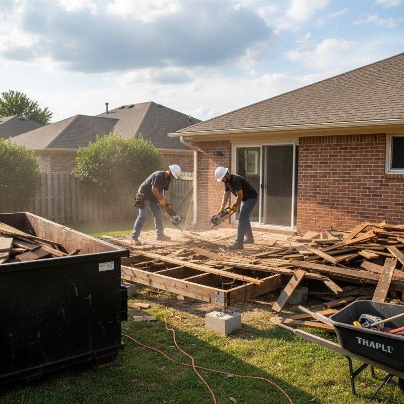 Walkway Demolition in Bergen County, NJ