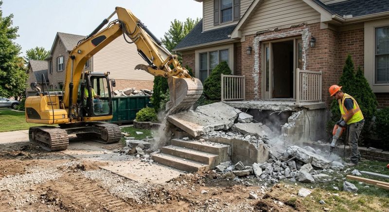 Cement Removal in Sacramento, CA
