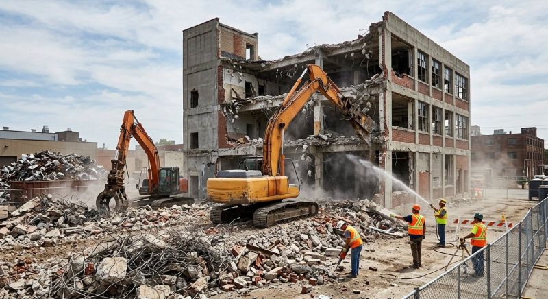 Commercial Demolition Service in Houston, TX