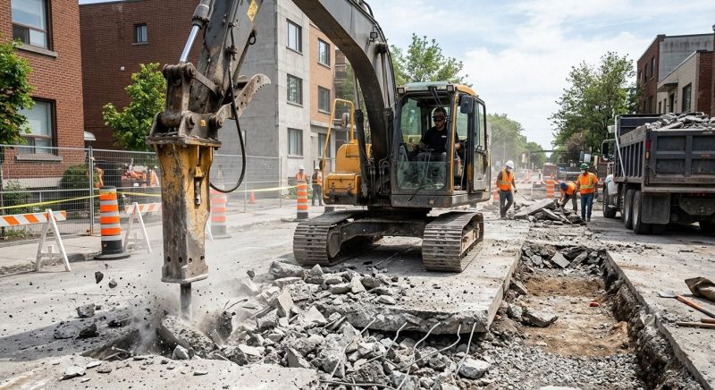 Concrete Breaking Service in Bergen County, NJ