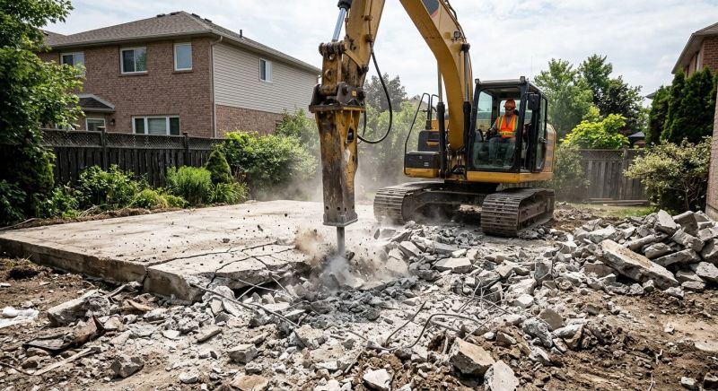 Concrete Pavement Demolition in Sacramento, CA