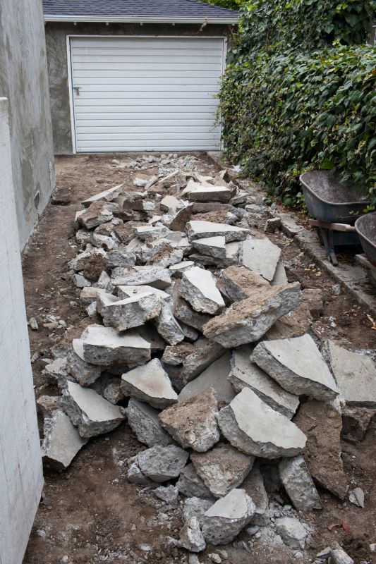 Concrete Pavement Demolition in Sacramento, CA