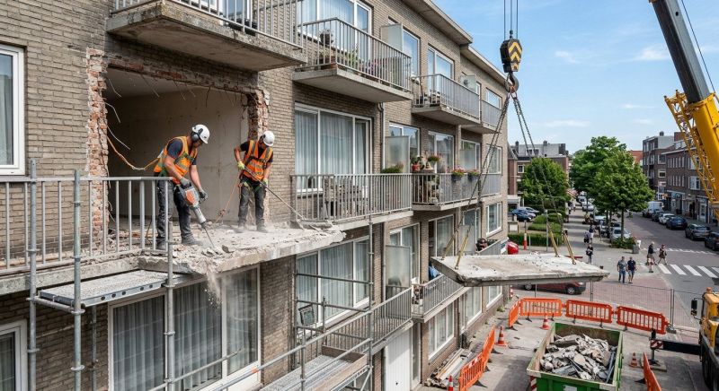 Concrete Steps Demolition in Bergen County, NJ