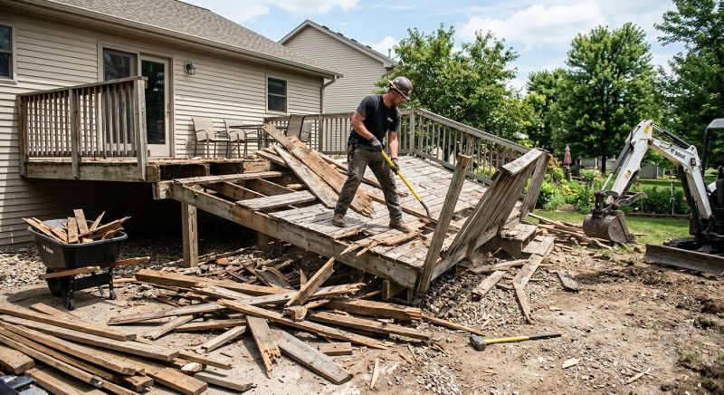 Deck Demolition Service in Bergen County, NJ