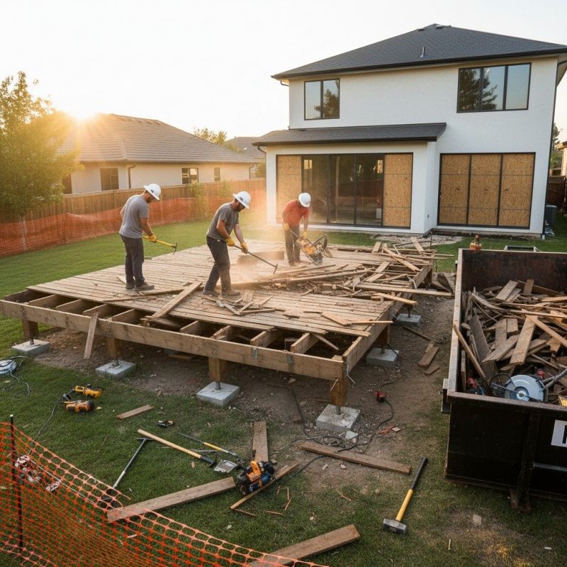Deck Removal Service in Bergen County, NJ