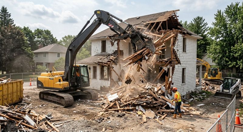 House Wrecking in Beaumont, TX