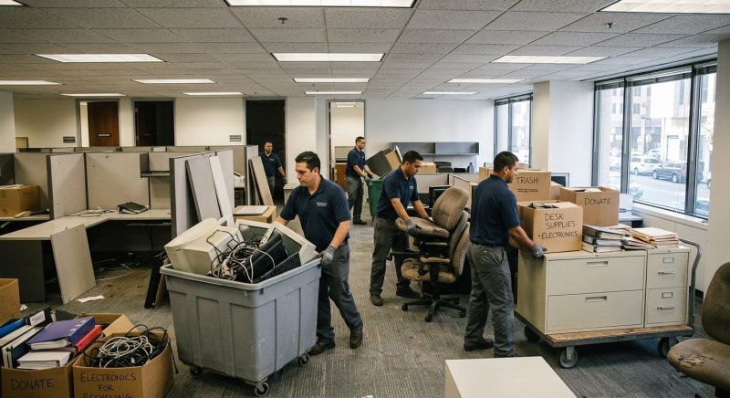 Office Furniture Removal in Roseville, CA
