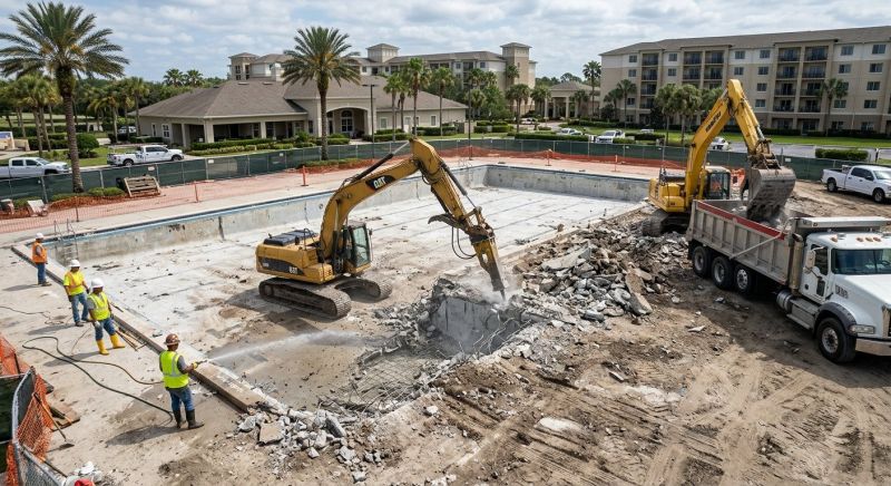 Parking Lot Removal in Katy, TX