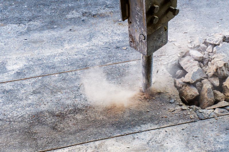Patio Slab Demolition in Bergen County, NJ