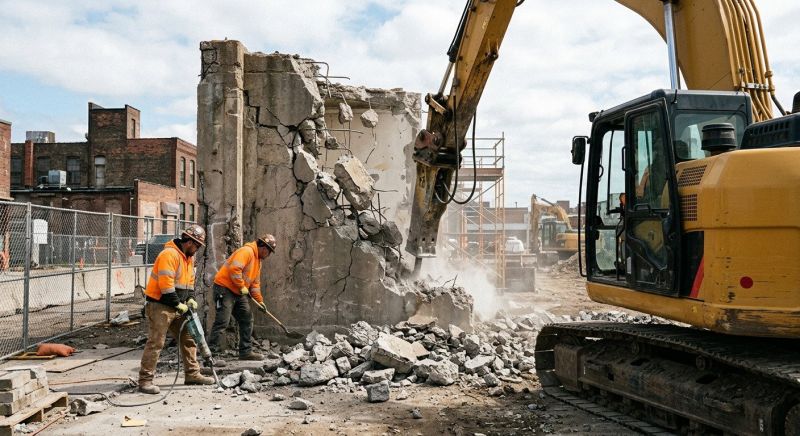 Pavement Demolition in Sacramento, CA