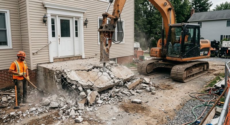 Porch Demolition in Sacramento, CA