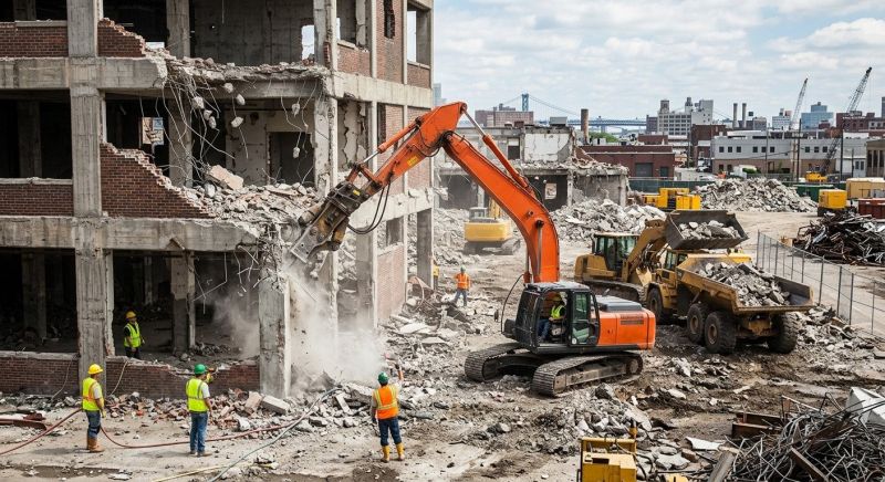 Site Demolition Service in Houston, TX