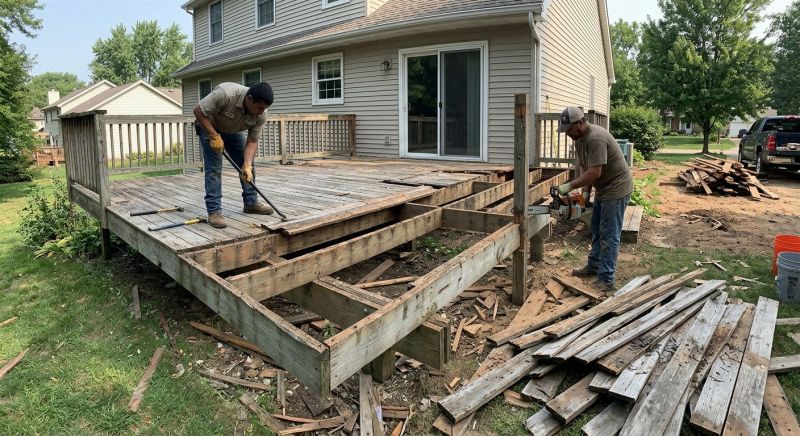 Terrace Demolition in Bergen County, NJ