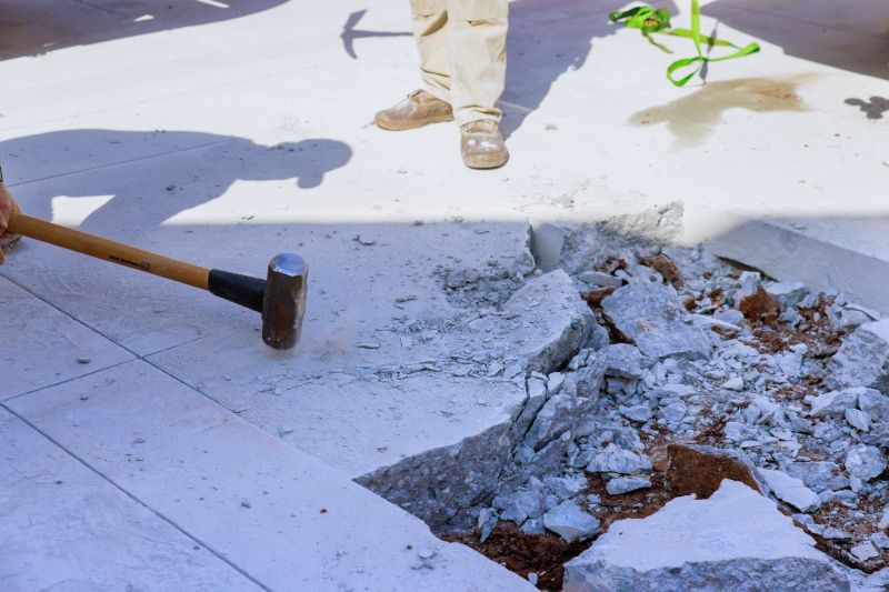 Walkway Demolition in Bergen County, NJ