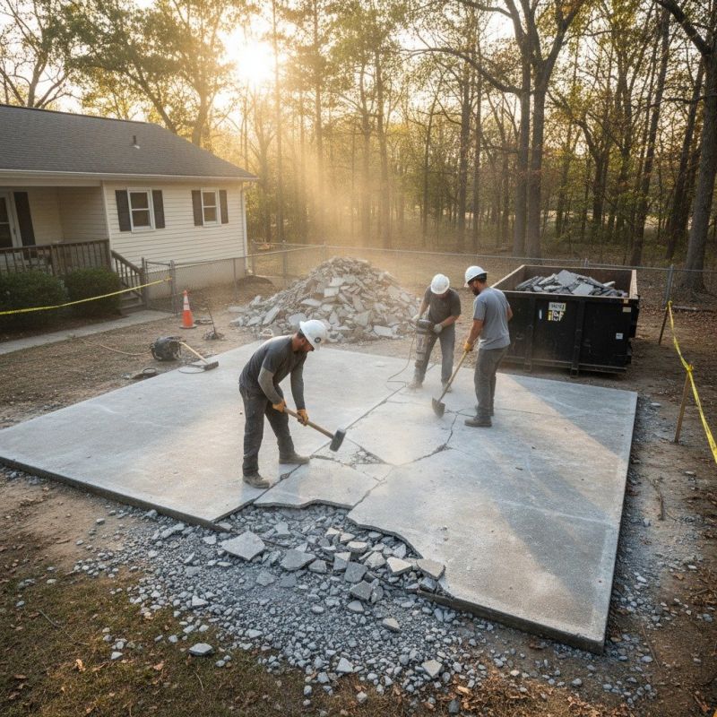 Walkway Demolition in Sacramento, CA