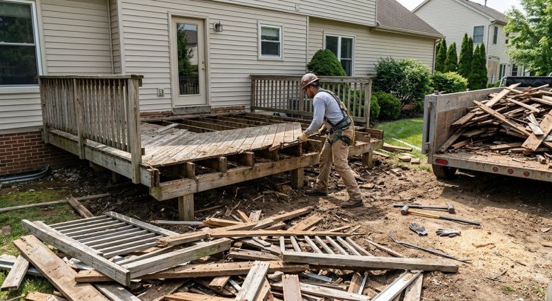 Walkway Removal in Bergen County, NJ