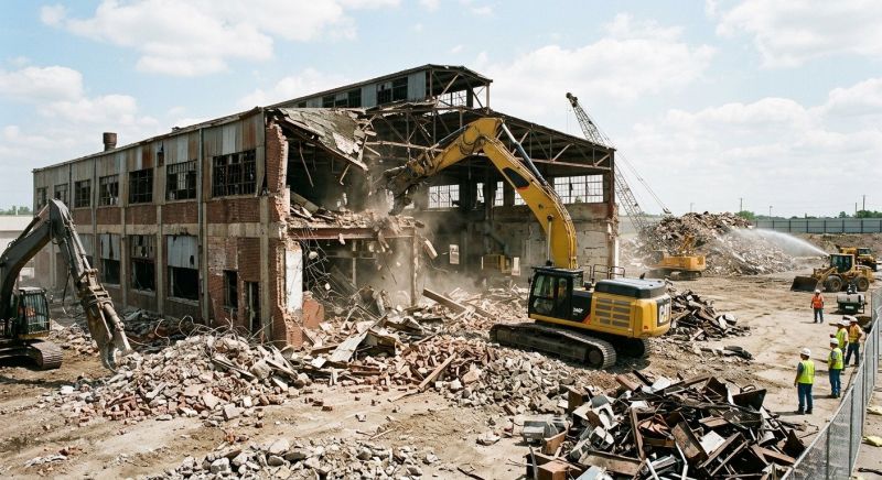 Warehouse Demolition in Sacramento, CA